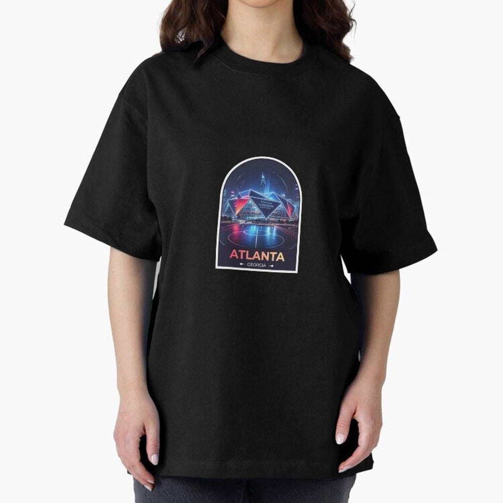 Atlanta Georgia Classic T-Shirt Mark Global Football Passion for FIFA World Cup 2026 USA Canada Mexico, with Messi, Neymar and Mbappe, Brazil, Retro Football Energy, Iconic Rivalries, Trophy Chase Drama and Stadium Atmosphere; Created for Match Day