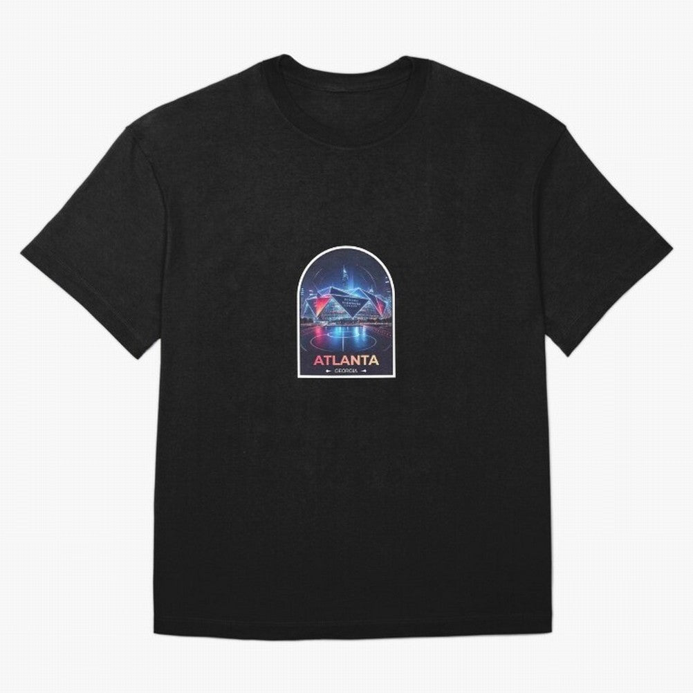 Atlanta Georgia Classic T-Shirt Mark Global Football Passion for FIFA World Cup 2026 USA Canada Mexico, with Messi, Neymar and Mbappe, Brazil, Retro Football Energy, Iconic Rivalries, Trophy Chase Drama and Stadium Atmosphere; Created for Match Day