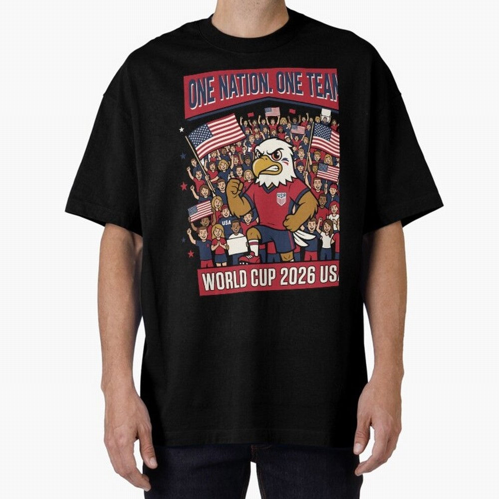 One Nation One Team ¡ª World Cup 2026 USA Classic T-Shirt Show Championship Spirit for FIFA World Cup 2026 Group Stage with Mbappe, France and Portugal Energy, Football Passion, Legendary Performances, Festival Vibes and Supporter Community; Great