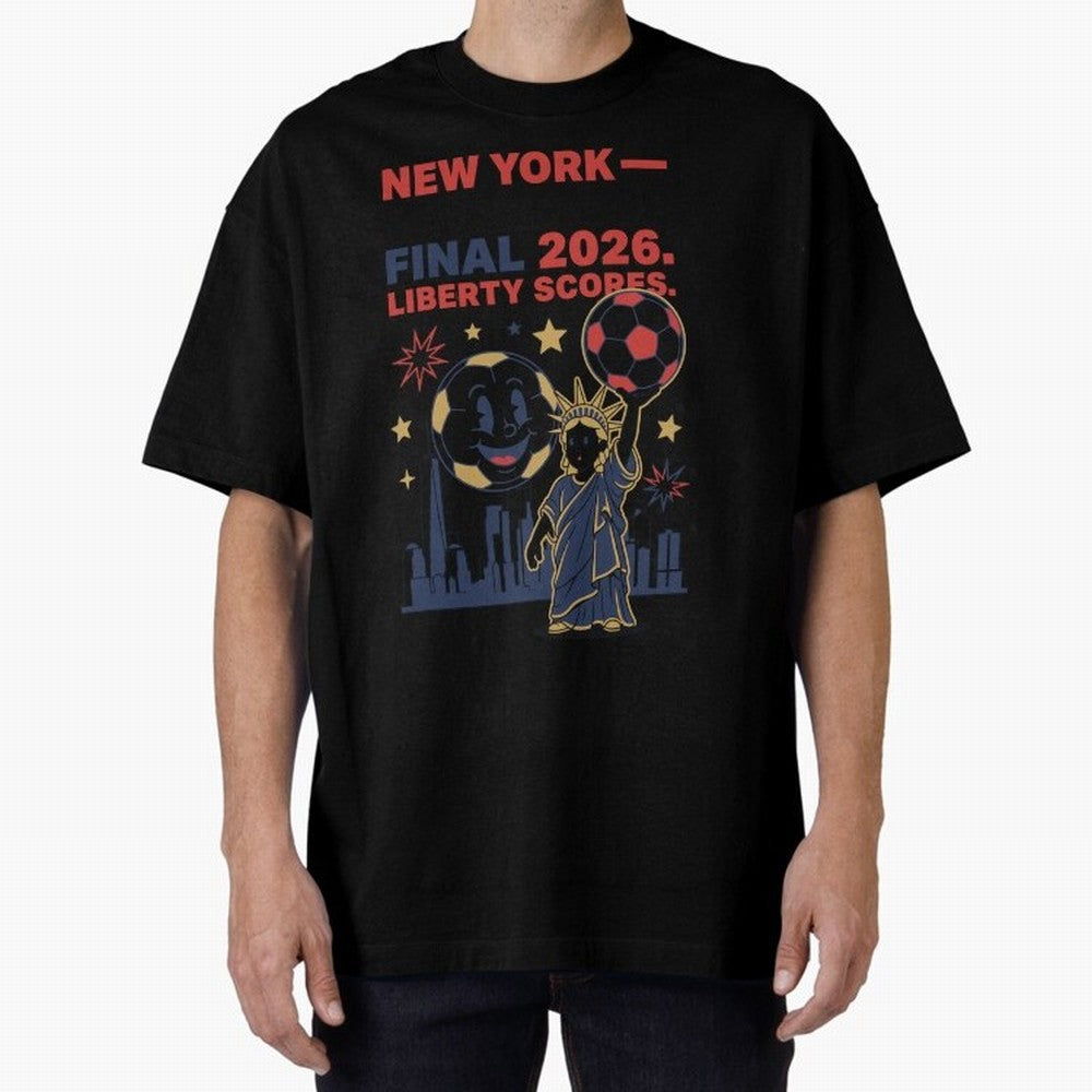 New York World Cup Final 2026 V4 Classic T-Shirt Bring a Vintage Feel to FIFA World Cup 2026 USA Canada Mexico with Mbappe and Neymar, Germany Energy, Classic Soccer Heritage, Championship Pressure, Fan Loyalty and International Pride; Perfect for