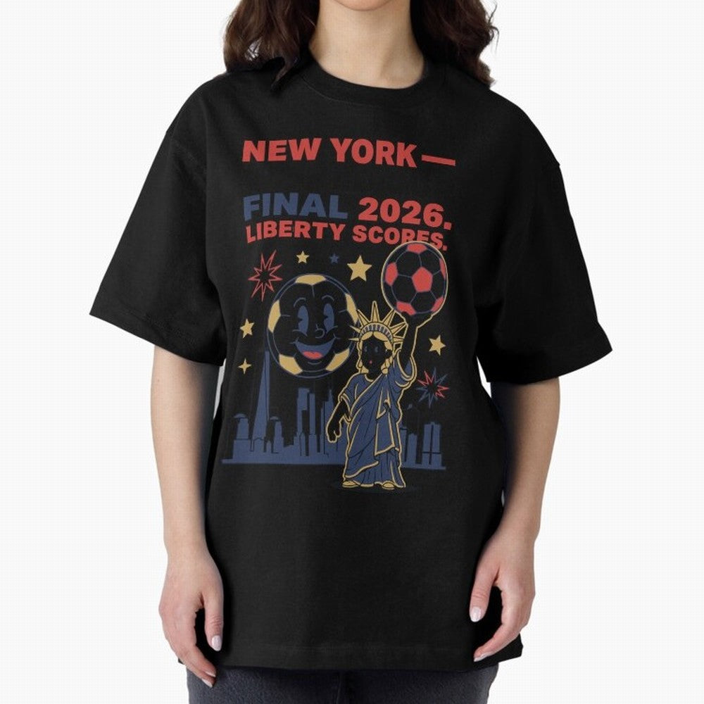 New York World Cup Final 2026 V4 Classic T-Shirt Bring a Vintage Feel to FIFA World Cup 2026 USA Canada Mexico with Mbappe and Neymar, Germany Energy, Classic Soccer Heritage, Championship Pressure, Fan Loyalty and International Pride; Perfect for