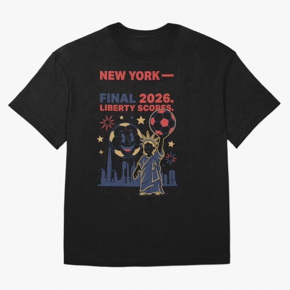 New York World Cup Final 2026 V4 Classic T-Shirt Bring a Vintage Feel to FIFA World Cup 2026 USA Canada Mexico with Mbappe and Neymar, Germany Energy, Classic Soccer Heritage, Championship Pressure, Fan Loyalty and International Pride; Perfect for