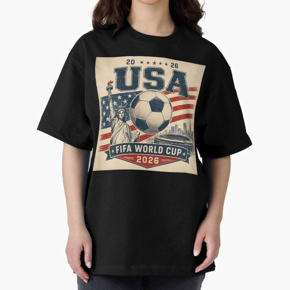 USA WORLD CUP 2026 Classic T-Shirt Step into the FIFA World Cup 2026 Journey through Mbappe Highlights, England and Germany Pride, Football Passion, Legendary Performances, Festival Vibes and Supporter Community; Ideal for Football Dads, Football