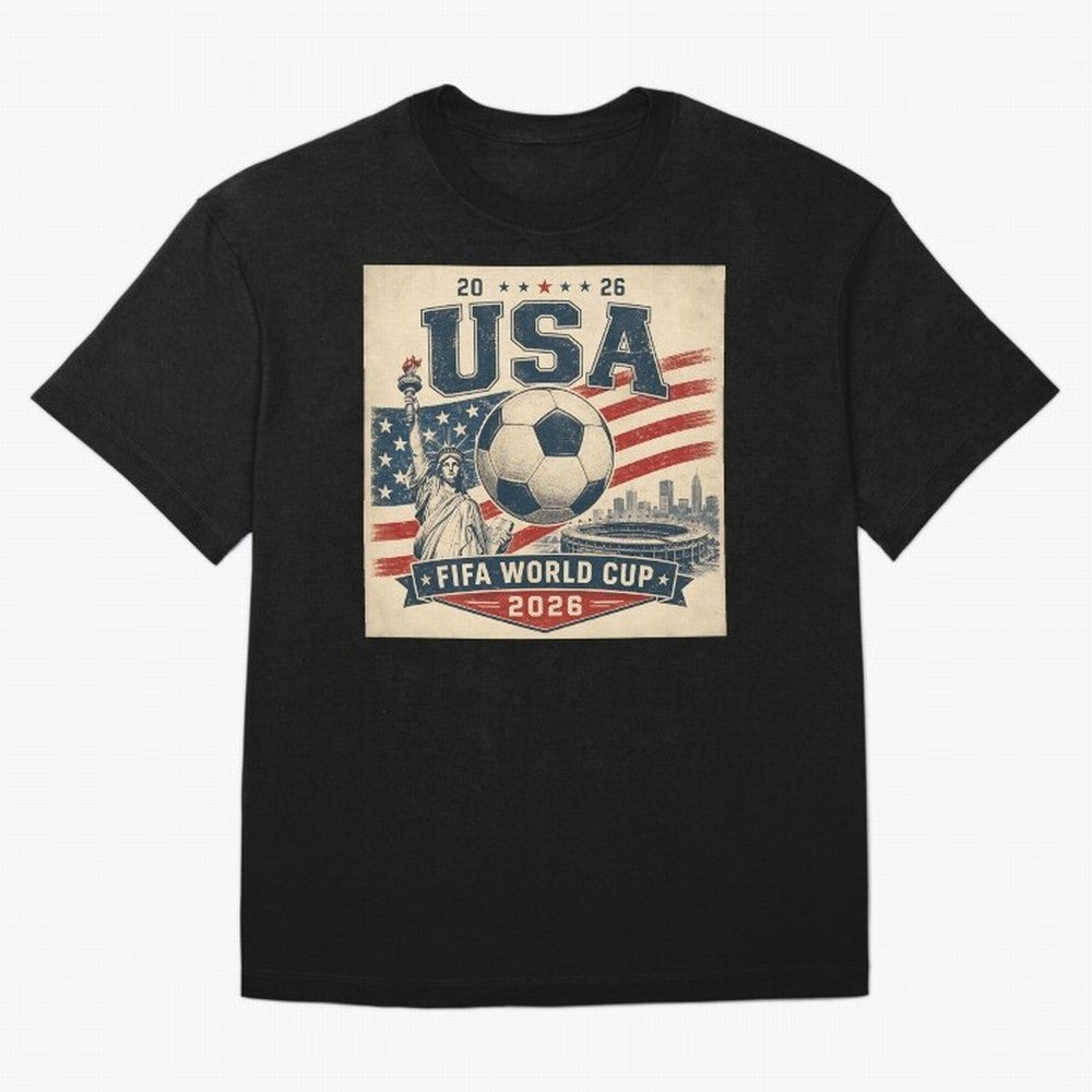USA WORLD CUP 2026 Classic T-Shirt Step into the FIFA World Cup 2026 Journey through Mbappe Highlights, England and Germany Pride, Football Passion, Legendary Performances, Festival Vibes and Supporter Community; Ideal for Football Dads, Football