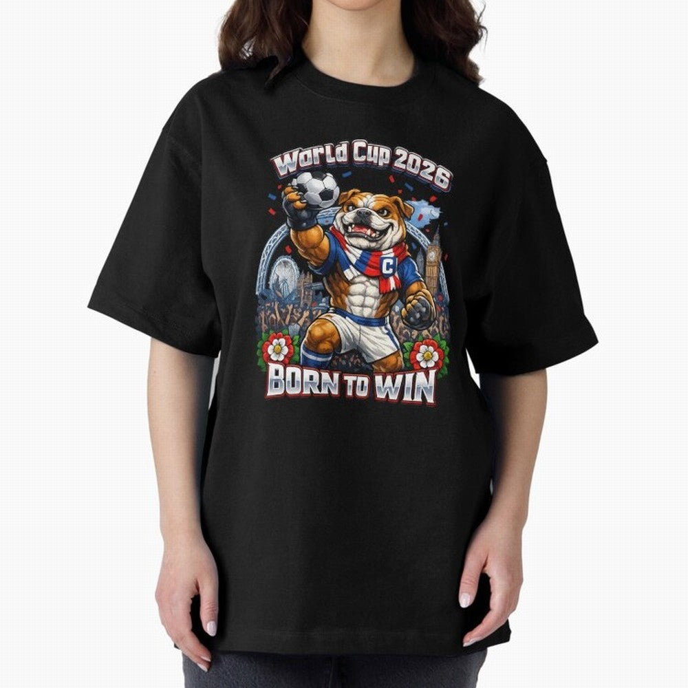England Bulldog World Cup 2026 Fan Art Classic T-Shirt Celebrate Rivalries and Pride in FIFA World Cup 2026 USA Canada Mexico Spirit, Featuring Brazil, CR7, Fan Favorite Moments, National Team Passion, Big Match Drama and Soccer History; Great for