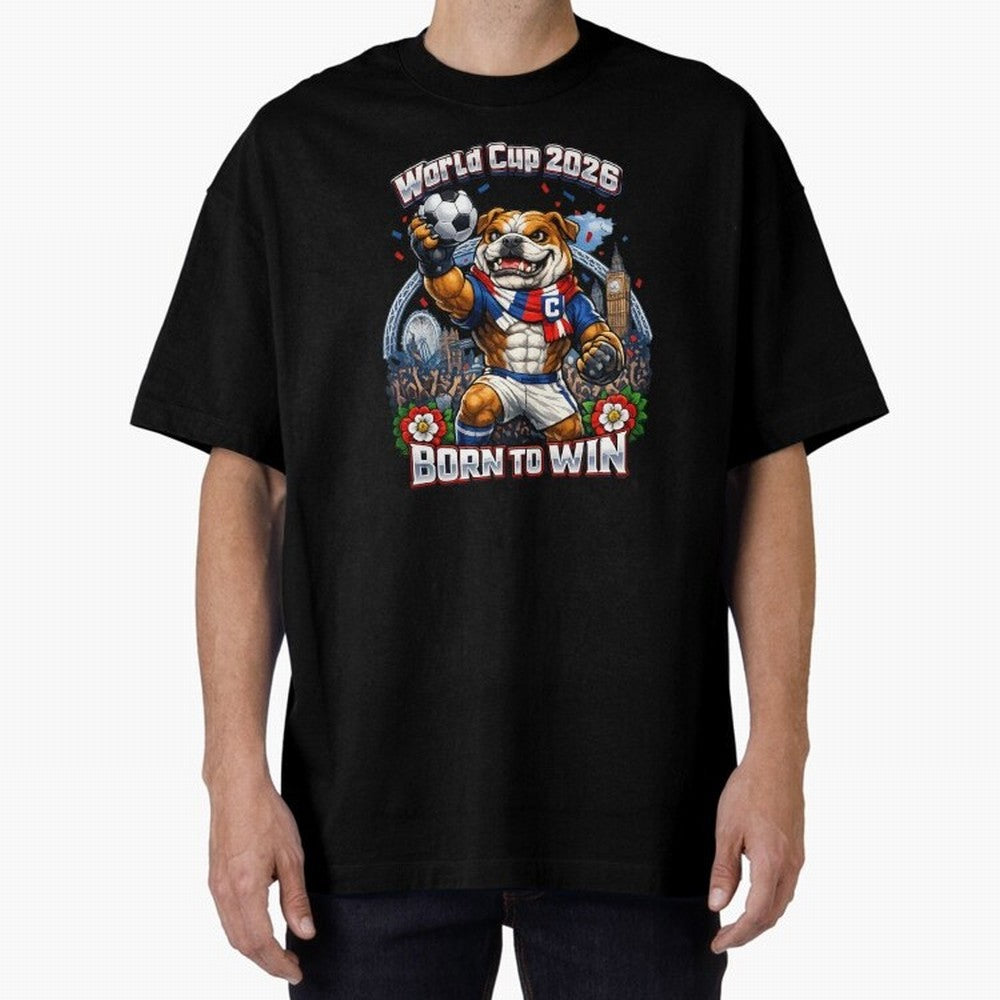 England Bulldog World Cup 2026 Fan Art Classic T-Shirt Celebrate Rivalries and Pride in FIFA World Cup 2026 USA Canada Mexico Spirit, Featuring Brazil, CR7, Fan Favorite Moments, National Team Passion, Big Match Drama and Soccer History; Great for
