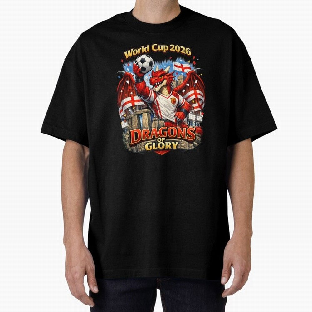 World Cup 2026 Dragons of Glory Classic T-Shirt Carry the FIFA World Cup 2026 Group Stage Journey through Neymar, Haaland and Cristiano Ronaldo Highlights, France Pride, Goal Celebration Energy, Supporter Heritage, Football Icons and Worldwide