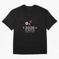 Retro Snoopy Soccer, 2026 WC Classic T-Shirt Celebrate the Magic of FIFA World Cup 2026 USA Canada Mexico with Haaland, England and Germany Energy, Match Day Excitement, Supporter Culture, Golden Goals and Global Football Passion; Ideal for