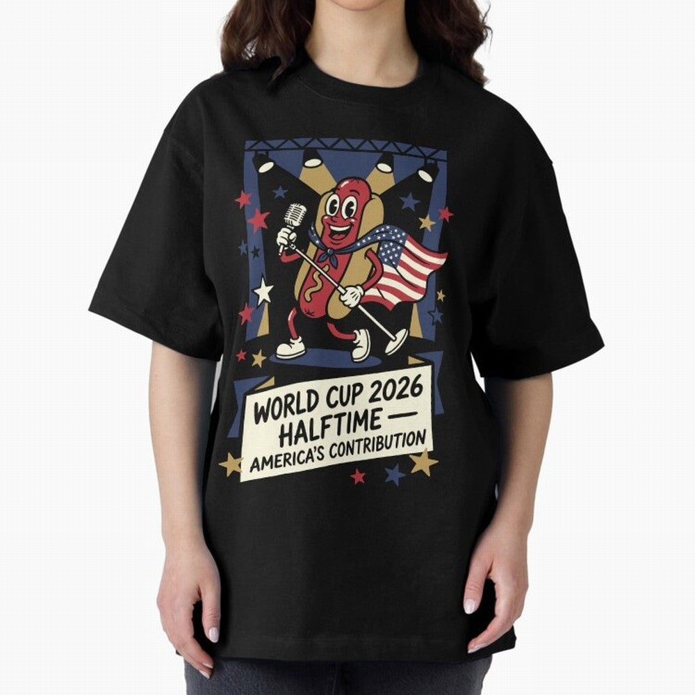 World Cup 2026 Halftime ¡ª America's Contribution V1 Classic T-Shirt Showcase the FIFA World Cup 2026 Group Stage Journey through Neymar, Haaland and Cristiano Ronaldo Highlights, Spain and Netherlands Pride, Champion Mindset, Group Stage Buzz,