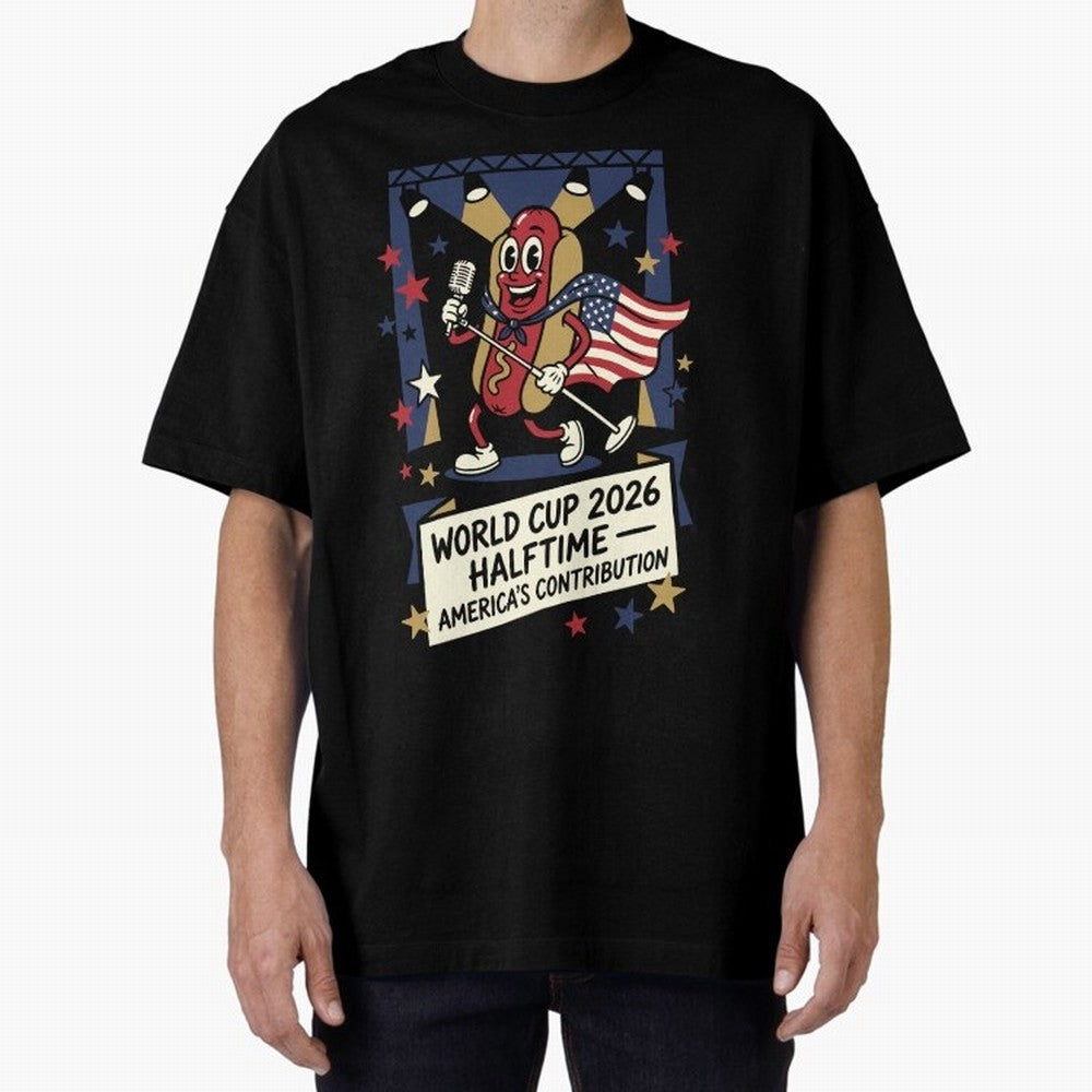 World Cup 2026 Halftime ¡ª America's Contribution V1 Classic T-Shirt Showcase the FIFA World Cup 2026 Group Stage Journey through Neymar, Haaland and Cristiano Ronaldo Highlights, Spain and Netherlands Pride, Champion Mindset, Group Stage Buzz,