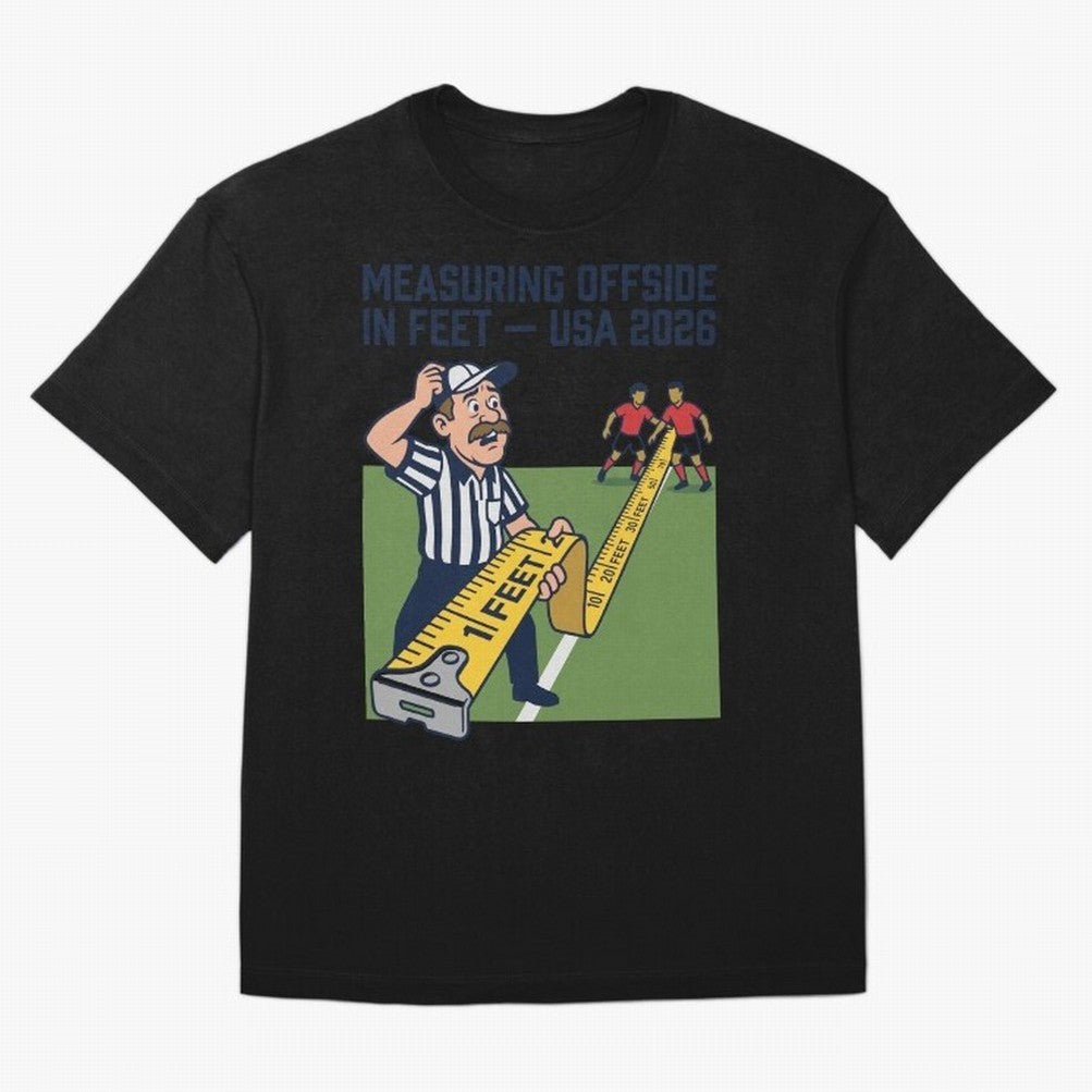 Measuring Offside in Feet ¡ª USA 2026 V3 Classic T-Shirt Celebrate Fan Culture around Global Football Passion for FIFA World Cup 2026 USA Canada Mexico, Capturing Neymar, Haaland and Cristiano Ronaldo, Brazil, Sports Nostalgia, International