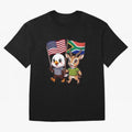 The American eagle and its friend, the South African springbok Classic T-Shirt Join Supporters Worldwide for Match Day Hype around FIFA World Cup 2026, Neymar, Argentina and Brazil, Football Festival Excitement, Trophy Ambitions, Country Rivalries