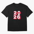 Canada 2026 Soccer Ball Graphic Design Classic T-Shirt Join FIFA World Cup 2026 USA Canada Mexico for Fans of CR7 and Argentina, France and Brazil, Bringing Stadium Memories, Football Loyalty, International Chants and Championship Tradition;