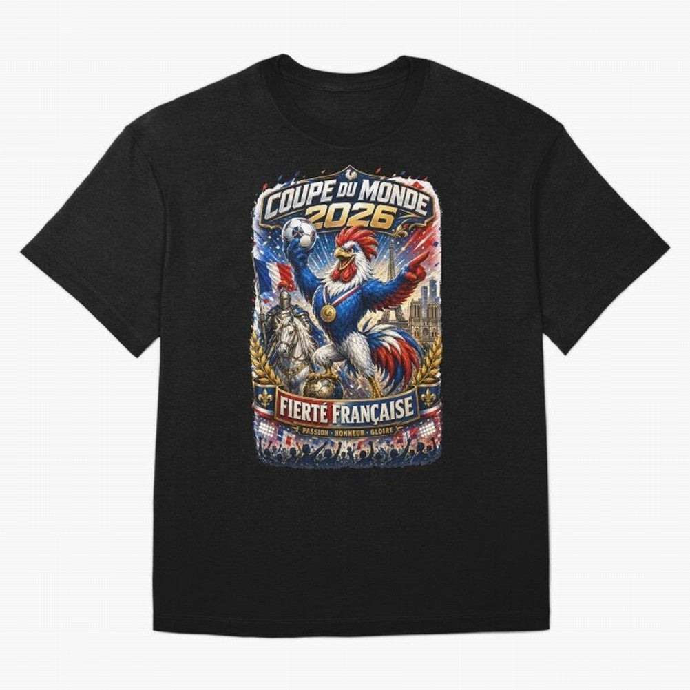 France World Cup 2026 Pride Classic T-Shirt Join Supporters Worldwide for FIFA World Cup 2026 Spirit, Capturing Netherlands, CR7, Tournament Hype, Historic Matchups, Family Viewing Parties and Global Sports Pride; Built for Supporters Chasing