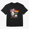 The American eagle and its friend the German eagle Classic T-Shirt Stand with FIFA World Cup 2026 Group Stage for Fans of Mbappe and Neymar and Netherlands, Bringing Tournament Hype, Historic Matchups, Family Viewing Parties and Global Sports