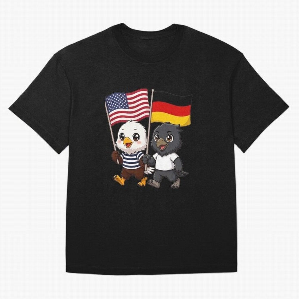 The American eagle and its friend the German eagle Classic T-Shirt Stand with FIFA World Cup 2026 Group Stage for Fans of Mbappe and Neymar and Netherlands, Bringing Tournament Hype, Historic Matchups, Family Viewing Parties and Global Sports