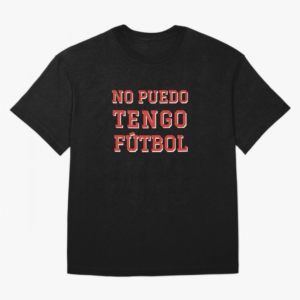 No puedo, tengo f¨²tbol Classic T-Shirt Embrace Global Football Passion for FIFA World Cup 2026 Group Stage, Connected to Neymar, England, Game Day Rituals, Football Legends, Country Pride and the Road to the Final; Ideal for Passionate Fans Who