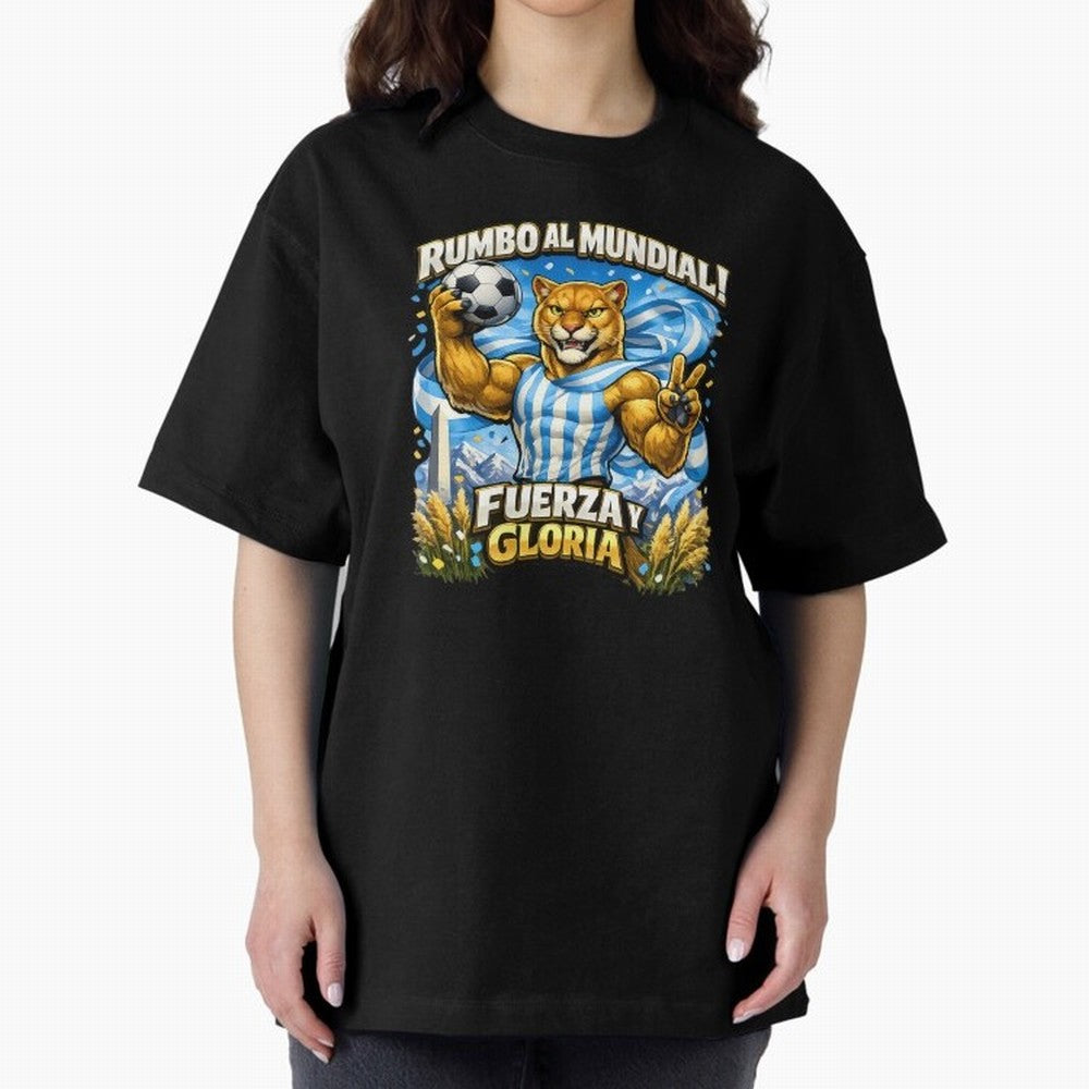 Argentina Puma World Cup Fan Art Classic T-Shirt Follow the Final Road of the FIFA World Cup 2026 Journey through Messi, Neymar and Mbappe Highlights, England and Germany Pride, Champion Mindset, Group Stage Buzz, Knockout Tension and Passionate