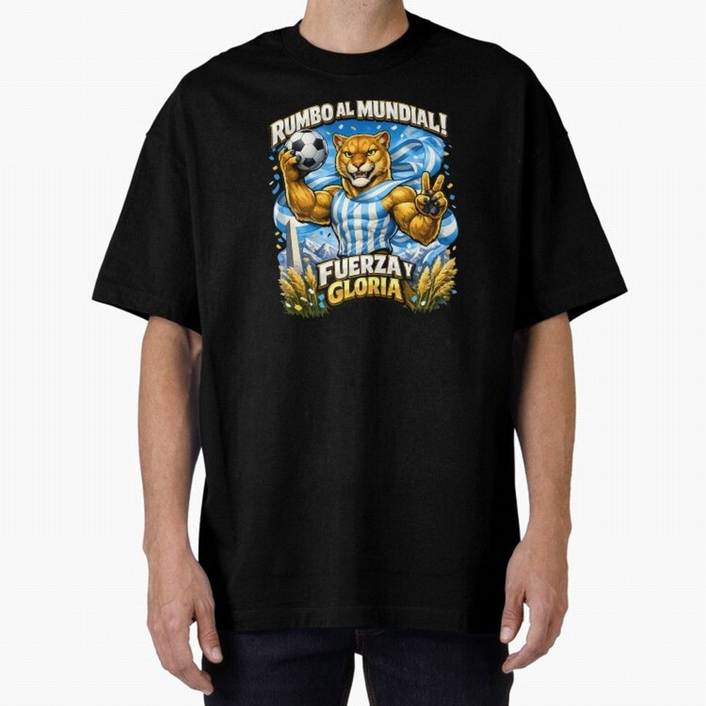 Argentina Puma World Cup Fan Art Classic T-Shirt Follow the Final Road of the FIFA World Cup 2026 Journey through Messi, Neymar and Mbappe Highlights, England and Germany Pride, Champion Mindset, Group Stage Buzz, Knockout Tension and Passionate