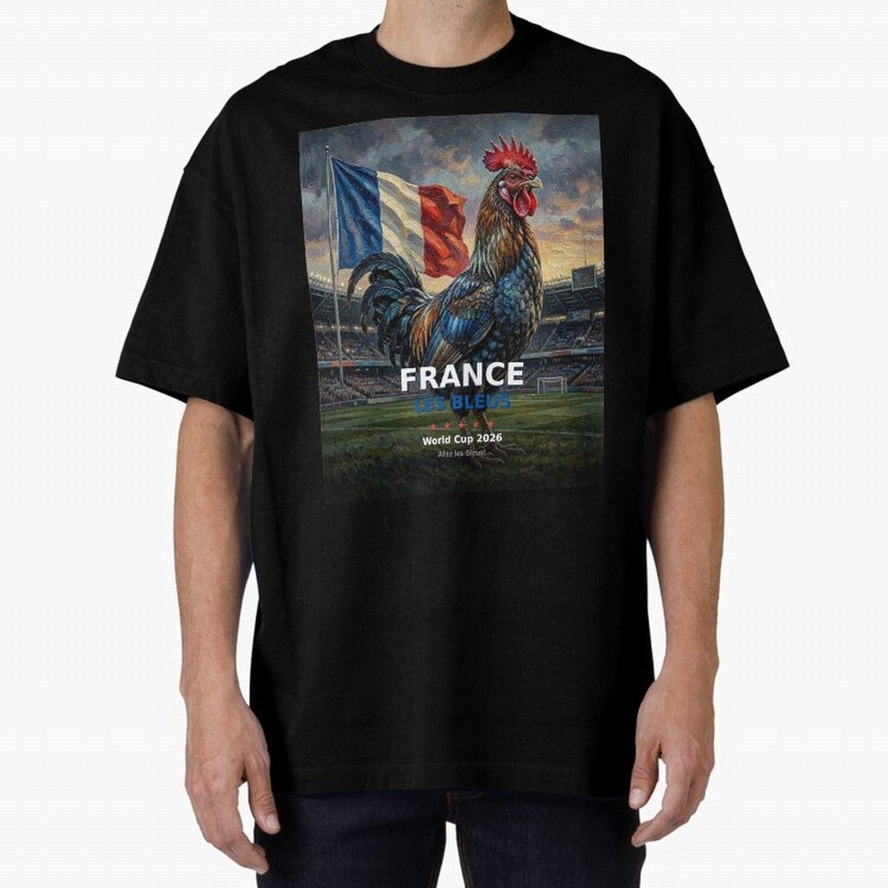 France Les Bleus - World Cup 2026 Soccer Fan Tee Classic T-Shirt Celebrate the Stars of Match Day Hype around FIFA World Cup 2026 USA Canada Mexico, Neymar, Haaland and Cristiano Ronaldo, Brazil, Portugal and Argentina, Championship Spirit, Famous