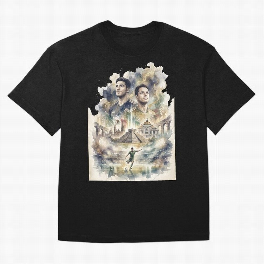 FIFA 2026 Mexico Players Classic T-Shirt Honor Football Greatness during Global Football Passion for FIFA World Cup 2026 Group Stage, Made for Haaland, Brazil, Football Festival Excitement, Trophy Ambitions, Country Rivalries and Star Player Buzz;