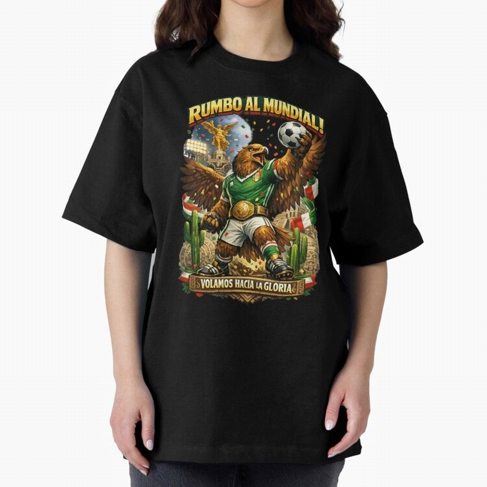 Mexico World Cup 2026 Eagle Fan Art Classic T-Shirt Feel the Roar of FIFA World Cup 2026 Group Stage for Fans of Cristiano Ronaldo and Brazil, Bringing Game Day Rituals, Football Legends, Country Pride and the Road to the Final; Created for Match