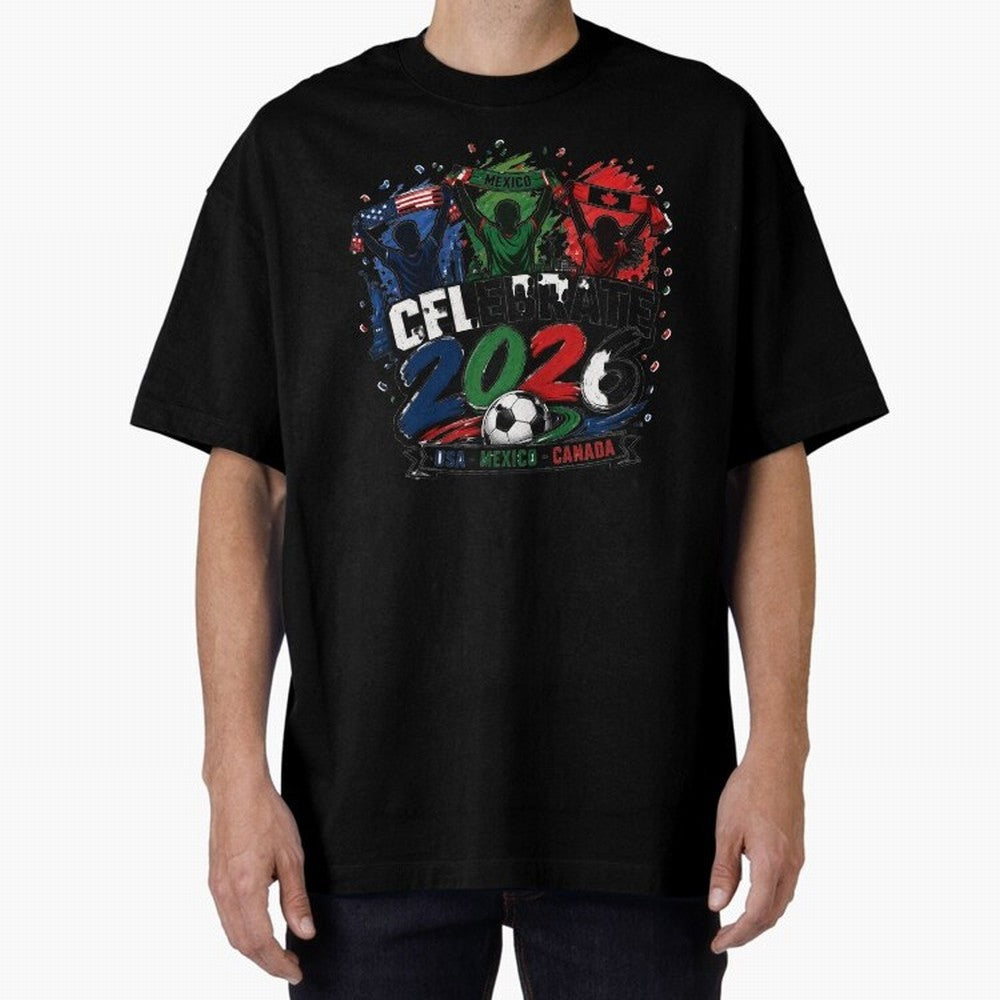 Celebrate 2026 USA Mexico Canada Soccer Fans Classic T-Shirt Celebrate Classic Football Spirit in Global Football Passion for FIFA World Cup 2026, Celebrating Mbappe and Neymar, Spain and Netherlands, Match Day Excitement, Supporter Culture, Golden