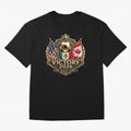 Victory 2026 USA Mexico Canada Football Crest Classic T-Shirt Stand Proud for the FIFA World Cup 2026 USA Canada Mexico Journey through Haaland Highlights, France and Portugal Pride, Football Passion, Legendary Performances, Festival Vibes and