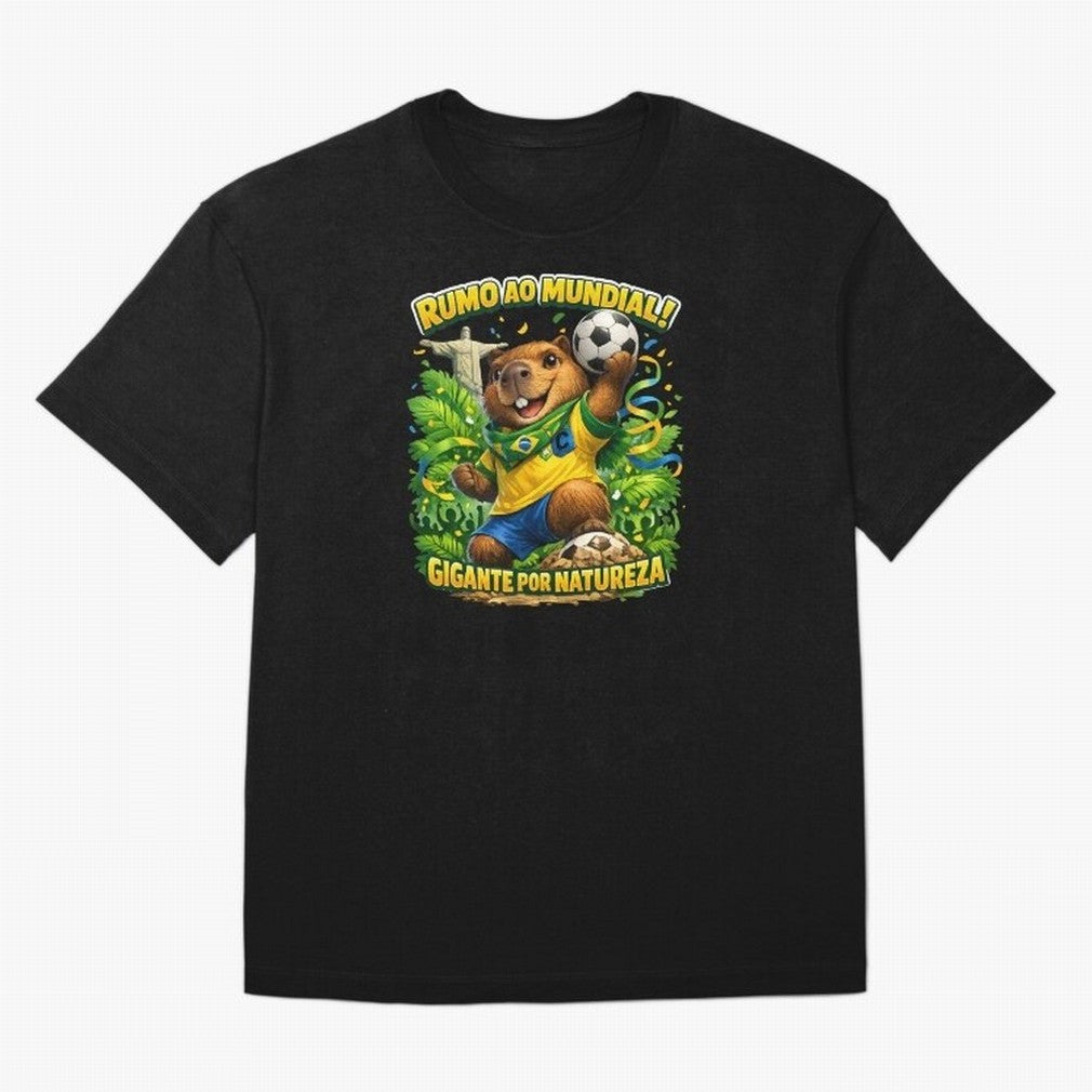 Brazil World Cup 2026 Capybara Fan Shirt Classic T-Shirt Represent FIFA World Cup 2026 for Fans of Messi and Cristiano Ronaldo and Netherlands, Bringing Supporter Pride, Iconic Celebrations, Legendary Names and Global Match Day Energy; Ideal for