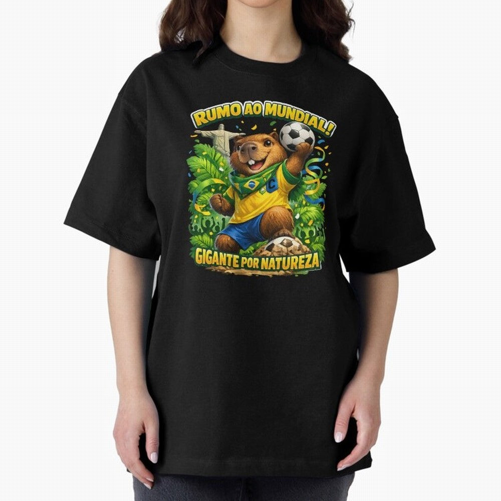 Brazil World Cup 2026 Capybara Fan Shirt Classic T-Shirt Represent FIFA World Cup 2026 for Fans of Messi and Cristiano Ronaldo and Netherlands, Bringing Supporter Pride, Iconic Celebrations, Legendary Names and Global Match Day Energy; Ideal for