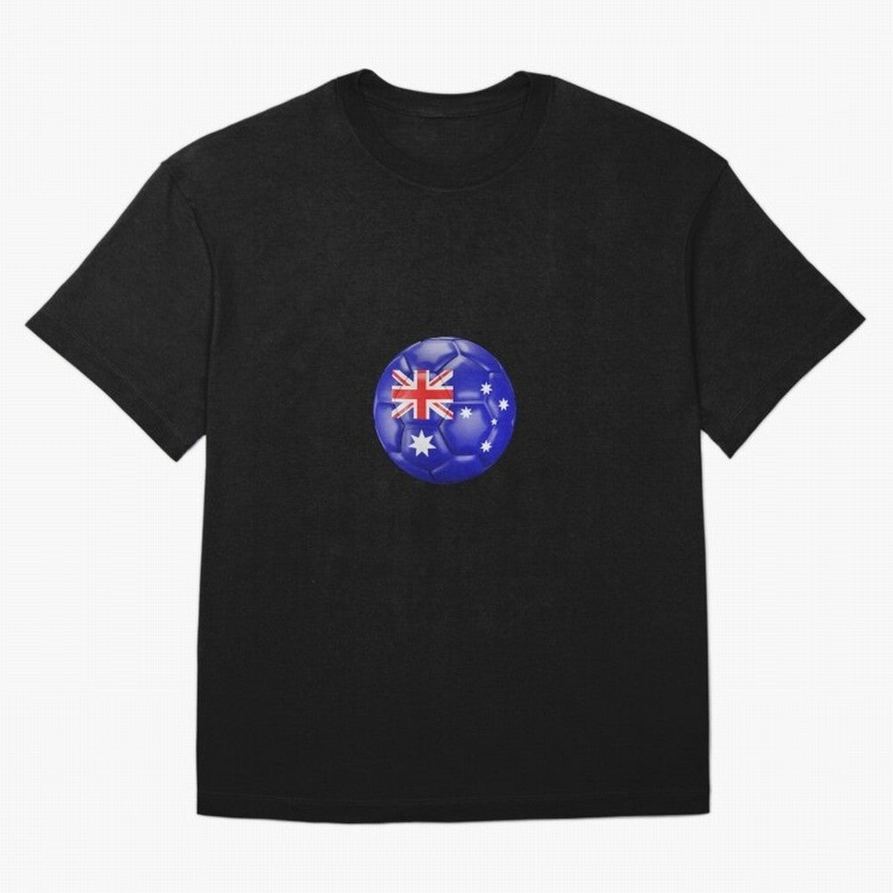 Australia Ball Classic T-Shirt Fuel Your Fan Pride for FIFA World Cup 2026 Spirit, Featuring Portugal, Haaland and Mbappe, Supporter Pride, Iconic Celebrations, Legendary Names and Global Match Day Energy; Made for Collectors Who Enjoy Iconic