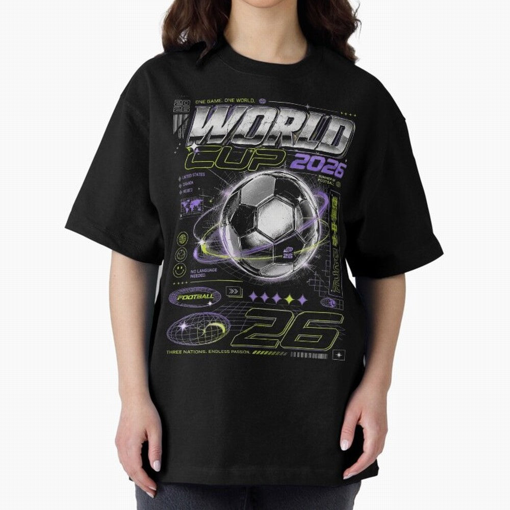 WORLD CUP 2026 RETRO Classic T-Shirt Make Memories around FIFA World Cup 2026 USA Canada Mexico Connected to Messi, France Energy, Classic Soccer Heritage, Championship Pressure, Fan Loyalty and International Pride; Perfect for Supporters Who Want