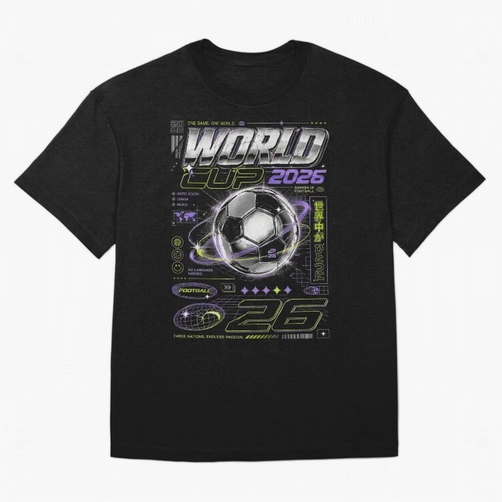 WORLD CUP 2026 RETRO Classic T-Shirt Make Memories around FIFA World Cup 2026 USA Canada Mexico Connected to Messi, France Energy, Classic Soccer Heritage, Championship Pressure, Fan Loyalty and International Pride; Perfect for Supporters Who Want