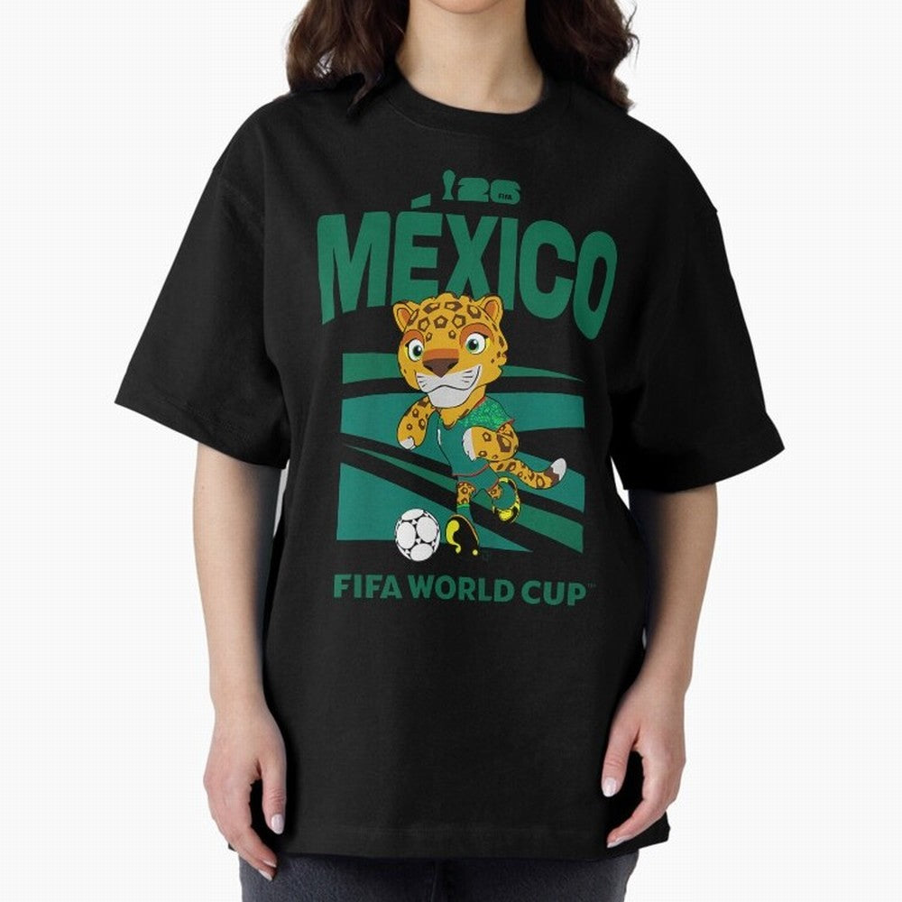 Kids World Cup26 Mexico Mascot Ball Classic T-Shirt Celebrate Classic Football Spirit in FIFA World Cup 2026 Group Stage Spirit, Featuring England, Haaland, Tournament Hype, Historic Matchups, Family Viewing Parties and Global Sports Pride; Ideal