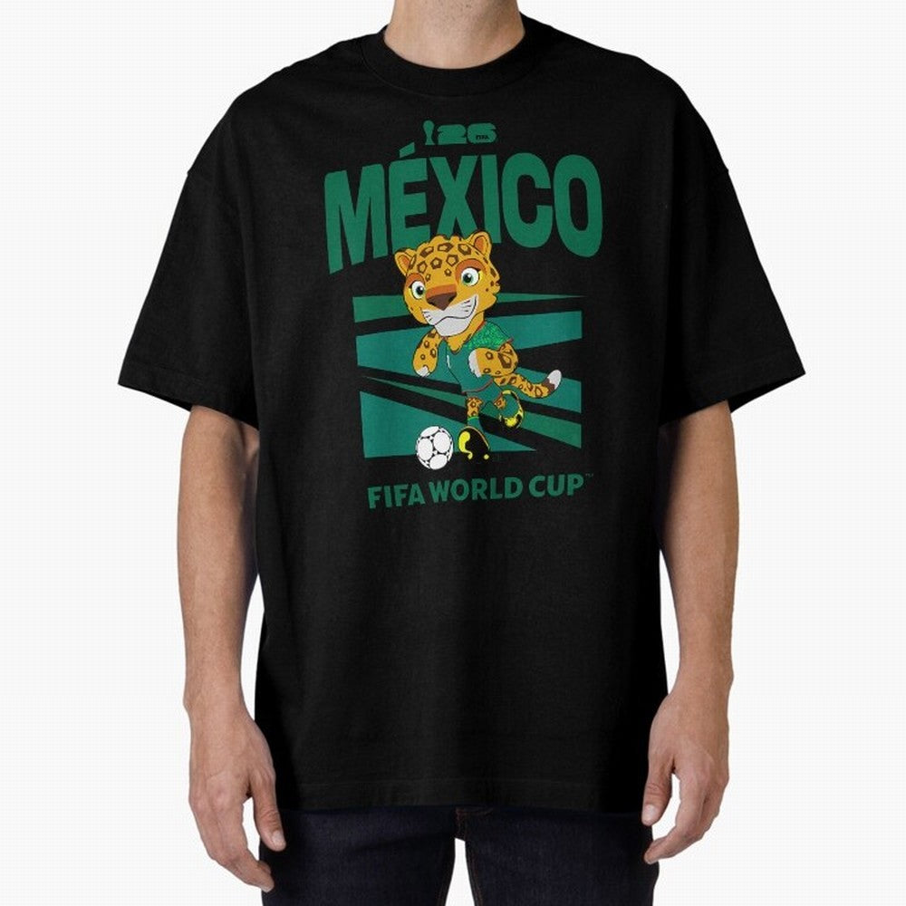 Kids World Cup26 Mexico Mascot Ball Classic T-Shirt Celebrate Classic Football Spirit in FIFA World Cup 2026 Group Stage Spirit, Featuring England, Haaland, Tournament Hype, Historic Matchups, Family Viewing Parties and Global Sports Pride; Ideal