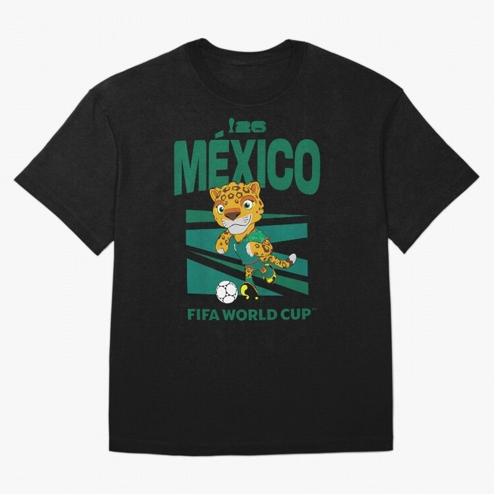 Kids World Cup26 Mexico Mascot Ball Classic T-Shirt Celebrate Classic Football Spirit in FIFA World Cup 2026 Group Stage Spirit, Featuring England, Haaland, Tournament Hype, Historic Matchups, Family Viewing Parties and Global Sports Pride; Ideal