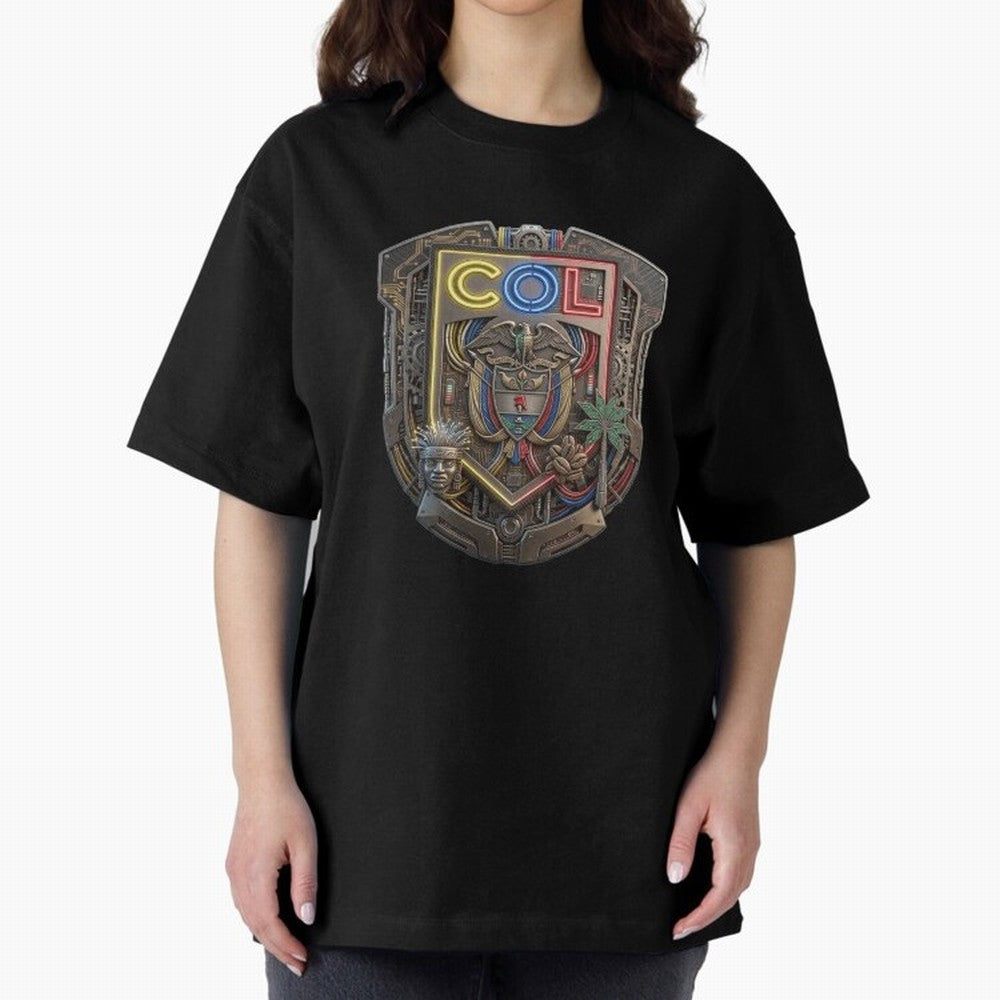 Feel the passion of Colombia with this dynamic Shield and soccer player design Classic T-Shirt Celebrate Fan Culture around Match Day Hype around FIFA World Cup 2026 Group Stage, Messi, CR7 and Mbappe, Portugal, Global Supporter Spirit, Legendary