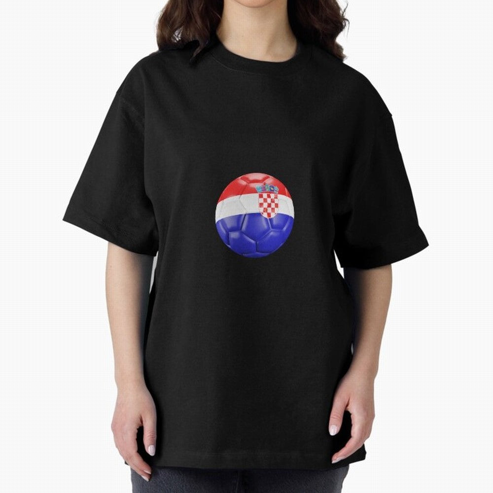 Croatia Ball Classic T-Shirt Show Up for the Glory of Match Day Hype around FIFA World Cup 2026 Group Stage, Cristiano Ronaldo, Haaland and CR7, Netherlands, Football Passion, Legendary Performances, Festival Vibes and Supporter Community; Made for