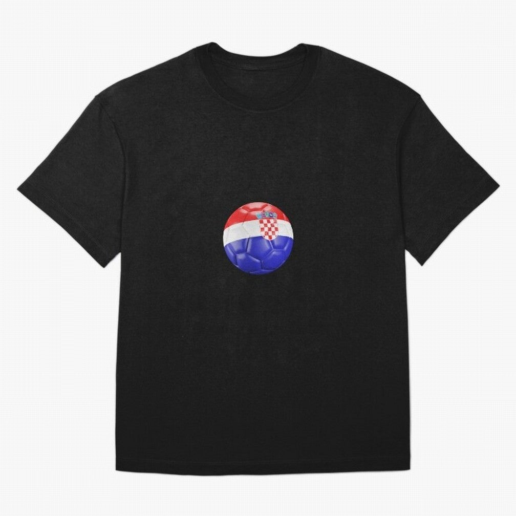 Croatia Ball Classic T-Shirt Show Up for the Glory of Match Day Hype around FIFA World Cup 2026 Group Stage, Cristiano Ronaldo, Haaland and CR7, Netherlands, Football Passion, Legendary Performances, Festival Vibes and Supporter Community; Made for