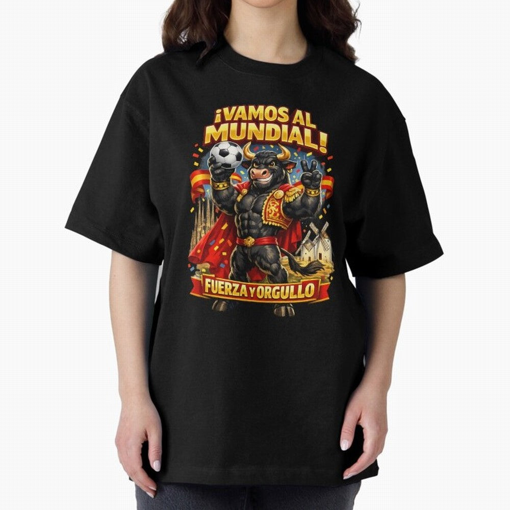 Spain World Cup 2026 Bull Fan Shirt Classic T-Shirt Carry the Colors and Pride of Match Day Hype around FIFA World Cup 2026, Messi and Cristiano Ronaldo, England, Match Day Excitement, Supporter Culture, Golden Goals and Global Football Passion;