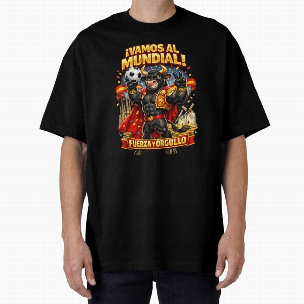 Spain World Cup 2026 Bull Fan Shirt Classic T-Shirt Carry the Colors and Pride of Match Day Hype around FIFA World Cup 2026, Messi and Cristiano Ronaldo, England, Match Day Excitement, Supporter Culture, Golden Goals and Global Football Passion;