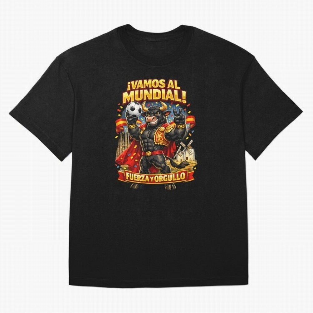 Spain World Cup 2026 Bull Fan Shirt Classic T-Shirt Carry the Colors and Pride of Match Day Hype around FIFA World Cup 2026, Messi and Cristiano Ronaldo, England, Match Day Excitement, Supporter Culture, Golden Goals and Global Football Passion;