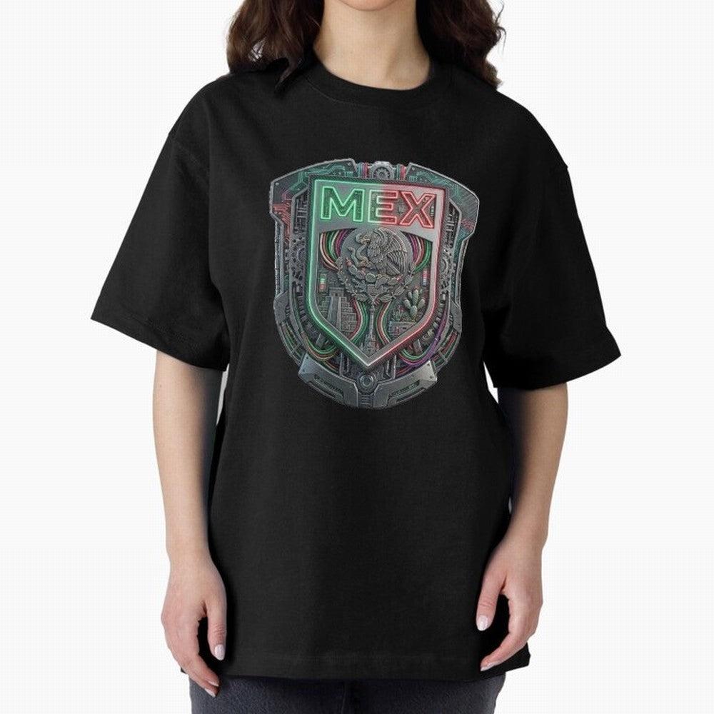 M¨¦xico Shield Heritage - Detailed MEX Eagle Art Classic T-Shirt Make Every Kick Count in Match Day Hype around FIFA World Cup 2026 Group Stage, Mbappe and Neymar, Argentina, France and Brazil, Retro Football Energy, Iconic Rivalries, Trophy Chase
