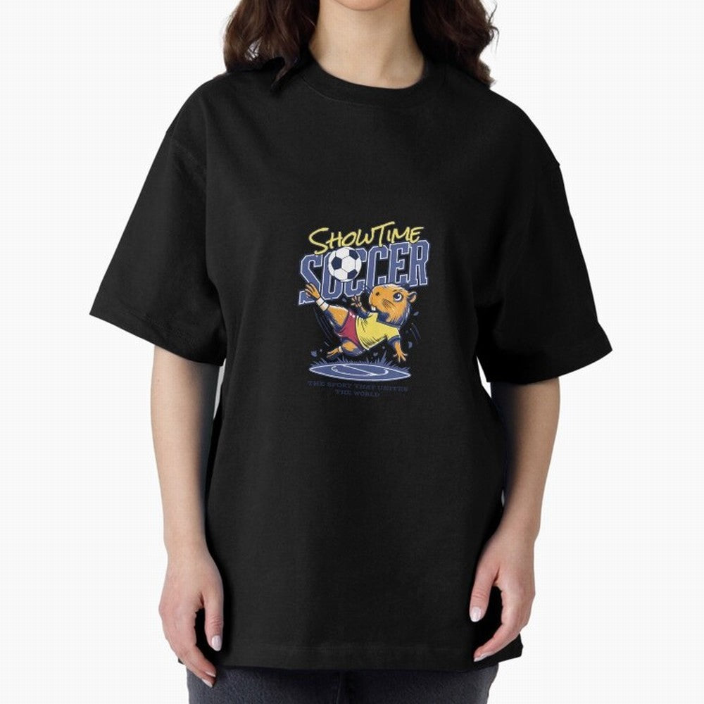 Capybara Soccer Showdown - Showtime World Cup Classic T-Shirt Stand with FIFA World Cup 2026 USA Canada Mexico for Fans of CR7 and Argentina, France and Brazil, Bringing Match Day Excitement, Supporter Culture, Golden Goals and Global Football