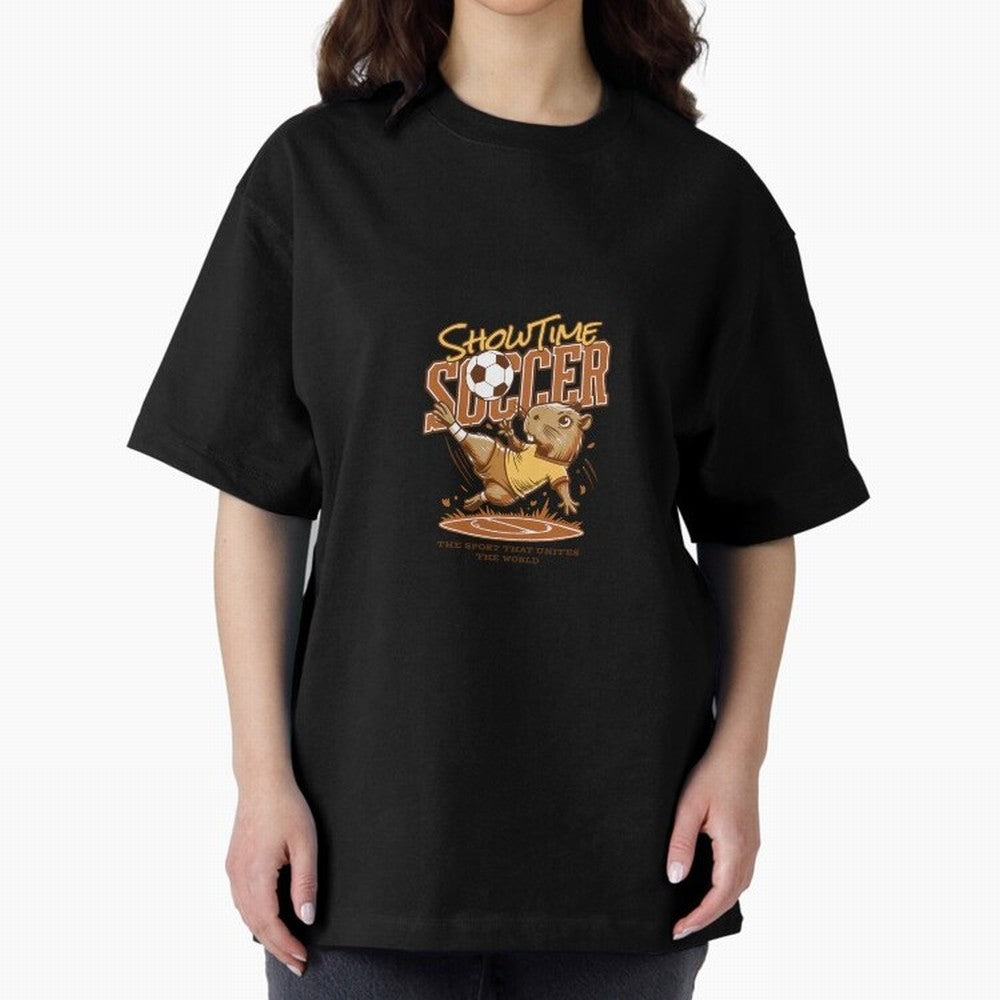 Capybara Playing Soccer Football Vibes Classic T-Shirt Relive the Noise and Pride of FIFA World Cup 2026 Group Stage for Fans of Messi, Neymar and Mbappe and England, France and Netherlands, Bringing Worldwide Fan Energy, Dramatic Goals, Stadium