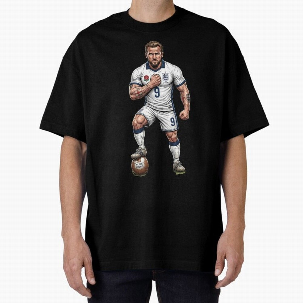 English Soccer Warrior Hyper-Realistic Poster Classic T-Shirt Bring Global Tournament Vibes to FIFA World Cup 2026 USA Canada Mexico Spirit, Celebrating Netherlands, Mbappe and Neymar, Football History, Final Match Energy, Crowd Noise and Once in a