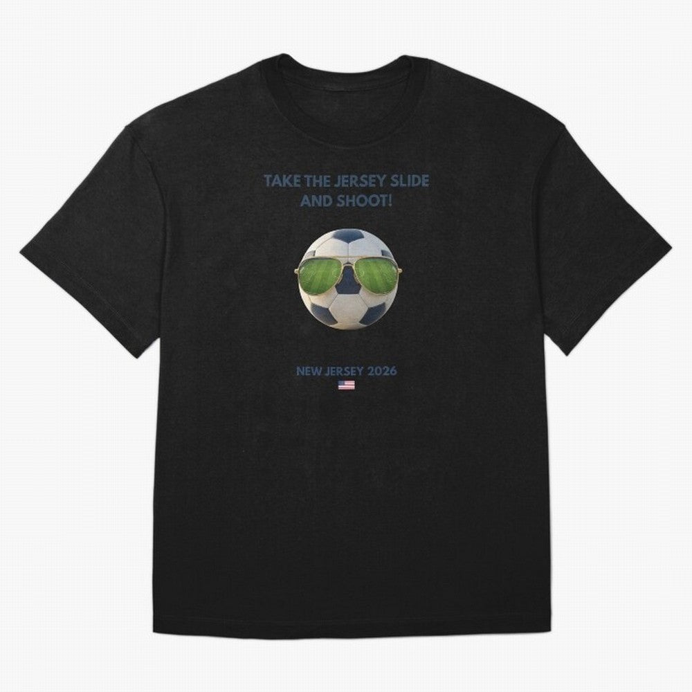 WC26 Hosting City: New Jersey | Fun and Smart Soccer Fan Gear Classic T-Shirt Honor FIFA World Cup 2026 USA Canada Mexico for Fans of Haaland and Mbappe and Brazil, Bringing Global Supporter Spirit, Legendary Goals, National Colors and Tournament