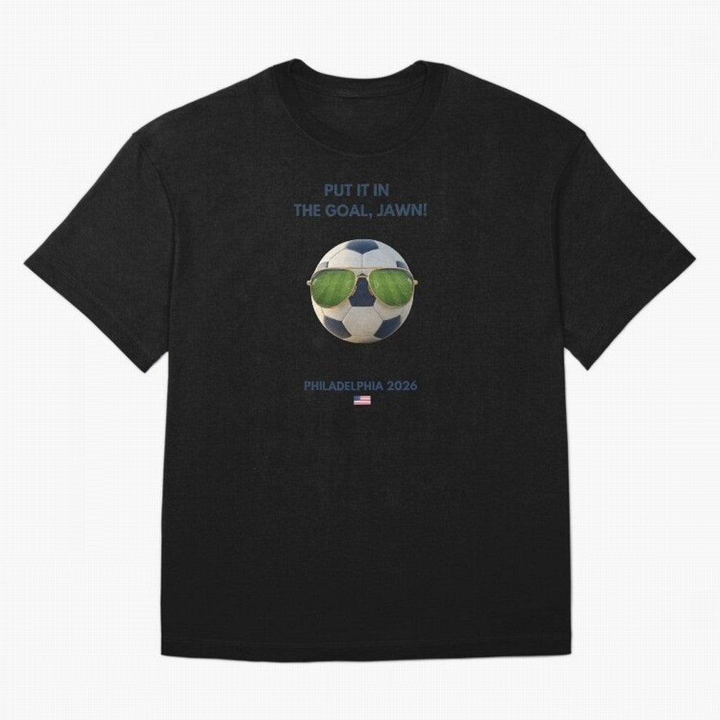 WC26 Hosting City: Philadelphia | Fun and Smart Soccer Fan Gear Classic T-Shirt Unlock FIFA World Cup 2026 Group Stage for Fans of Neymar, Haaland and Cristiano Ronaldo and England and Germany, Bringing Football History, Final Match Energy, Crowd