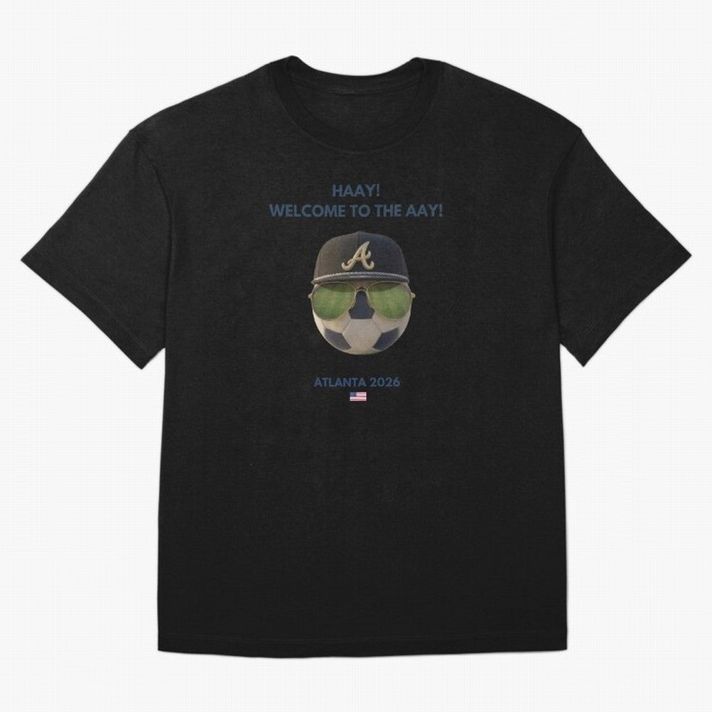 WC26 Hosting City: Atlanta | Fun and Smart Soccer Fan Gear Classic T-Shirt Join Supporters Worldwide for FIFA World Cup 2026 Spirit, Celebrating Argentina, Cristiano Ronaldo, Haaland and CR7, Vintage Soccer Flavor, Modern Football Stars, National