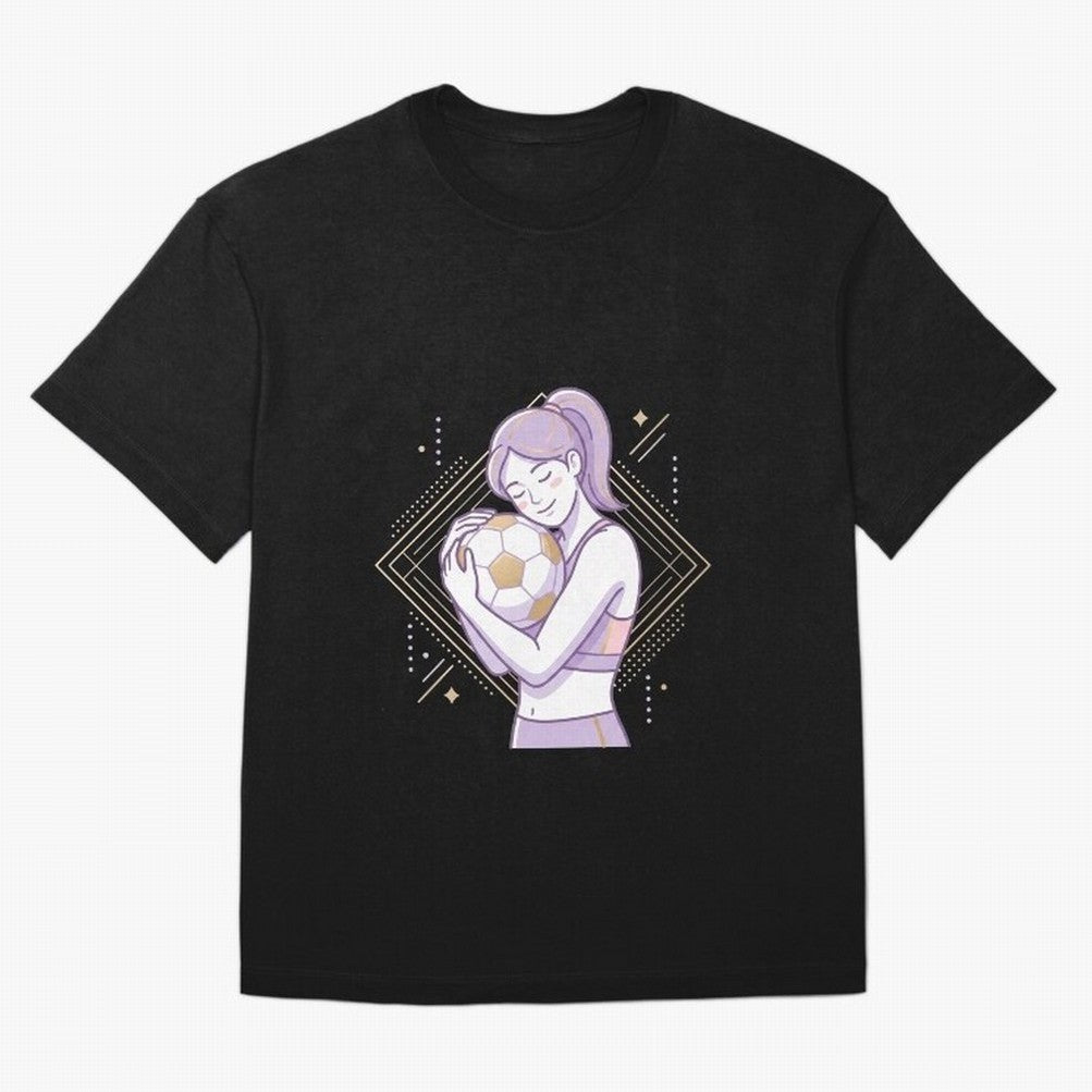 Emotional Soccer Girl Love for Football Classic T-Shirt Show Your Tournament Heart for FIFA World Cup 2026 Driven by Cristiano Ronaldo, Haaland and CR7, Spain and Netherlands Energy, Classic Soccer Heritage, Championship Pressure, Fan Loyalty and